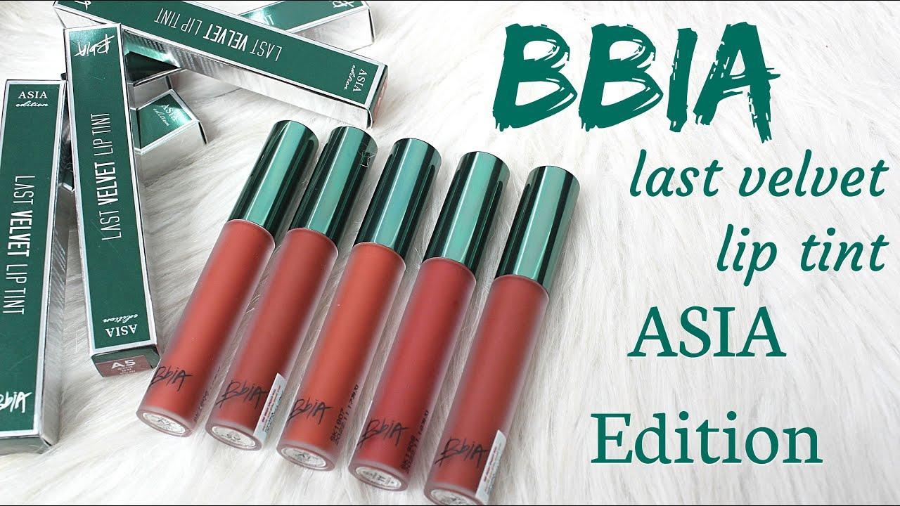 Review son BBIA Last Velvet Lip Tint Asia Edition